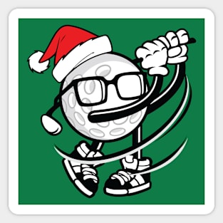 Funny Golf Ball for Christmas | Cool Sticker